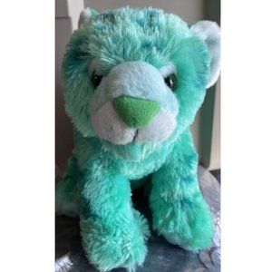 Tiger Cub Mint Green Plush Stuffed Animal 12"  Wild Republic 2015 Toy Big Cat